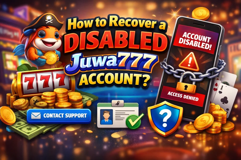 Recover a Disabled Juwa777 Account