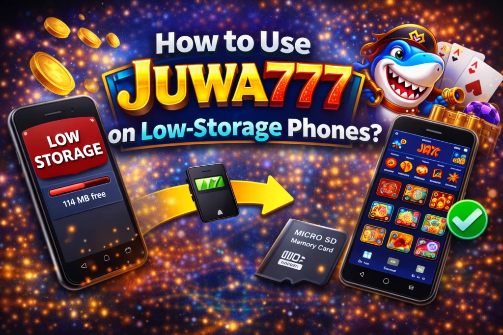 Use Juwa777 on Low-Storage Phones
