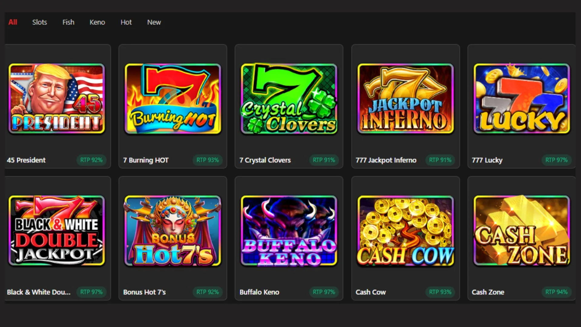 All Multiple Juwa777 Games